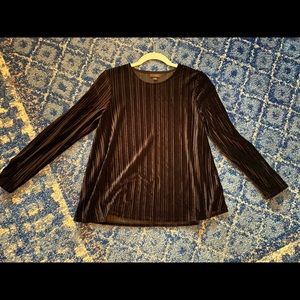 J. Jill velvet top
